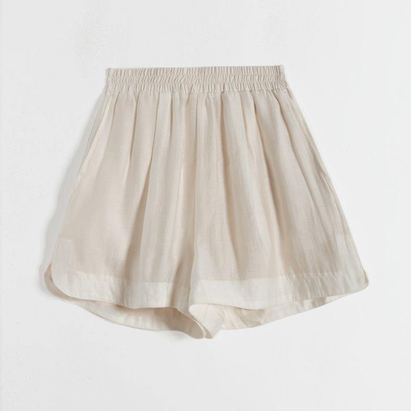 Tencel Oz Loose Two-Piece Suit White Shirt Shorts S
Tencel Oz Loose Two-Piece Suit White Shirt Shorts S