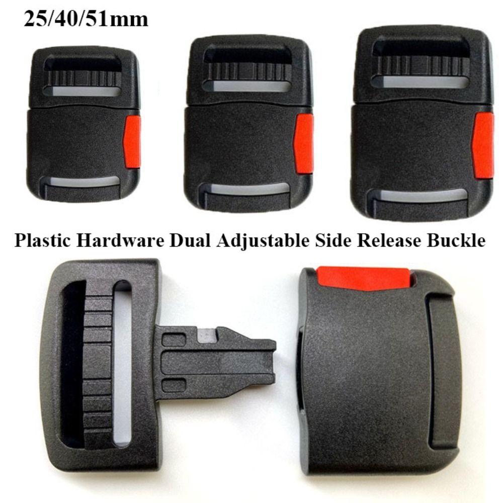 Plastic Dual Adjustable Black&Red Tatical Backpack Buckle Side Release Buckles Outdoor Tool
Plastic Dual Adjustable Black&Red Tatical Backpack Buckle Side Release Buckles Outdoor Tool