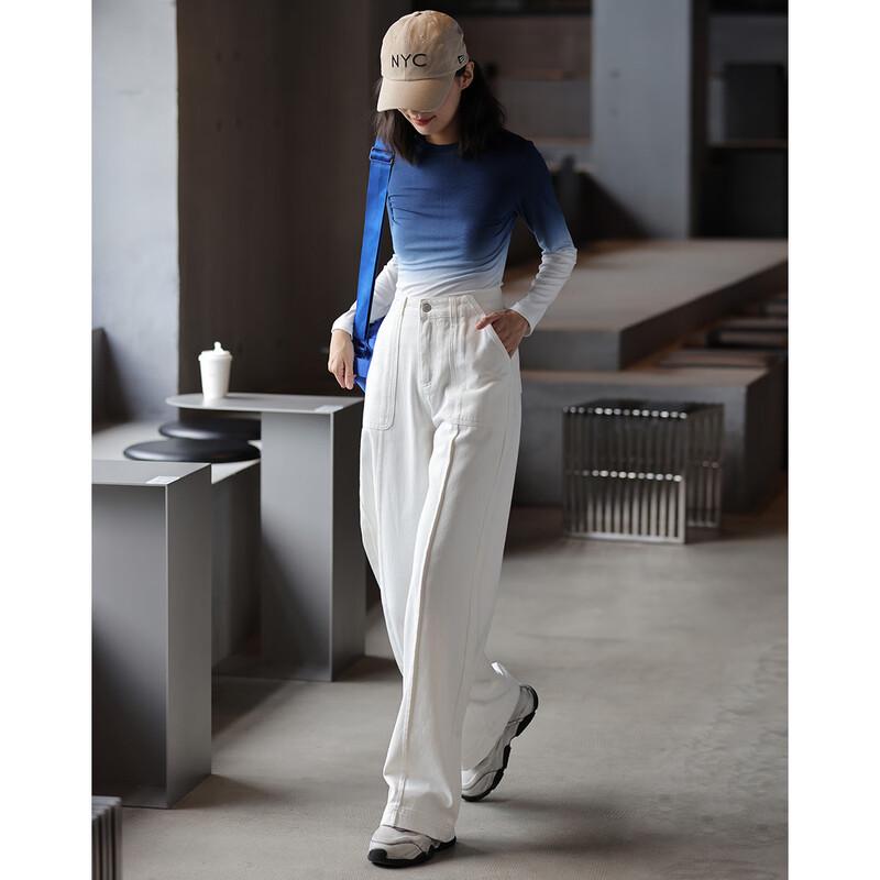 Женские джинсы прямого кроя с высокой посадкой в стиле «old money» L
Женские джинсы прямого кроя с высокой посадкой в стиле «old money» L