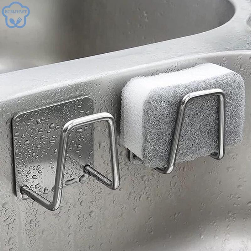 Sink Sponge Rack Stainless Steel Wire Ball Rag Organizer Holder Self Adhesive Drain Drying Rack Kitchen Wall Hook Drainer Rack 1pcs
Sink Sponge Rack Stainless Steel Wire Ball Rag Organizer Holder Self Adhesive Drain Drying Rack Kitchen Wall Hook Drainer Rack 1pcs