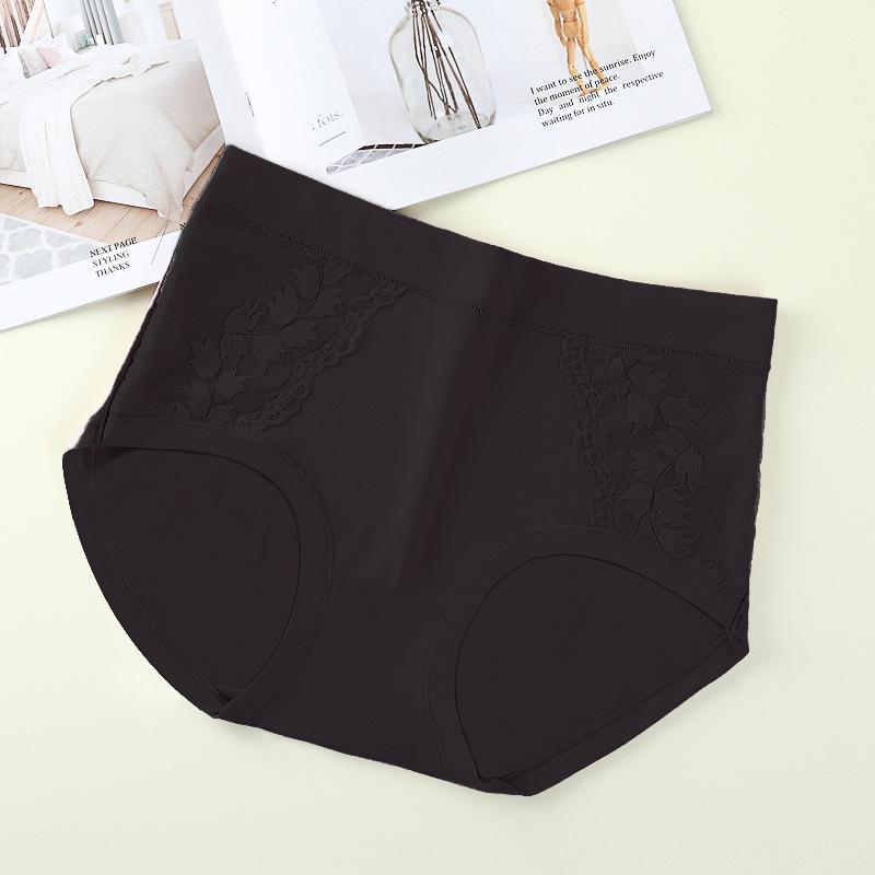 Женское кружевное хлопковое нижнее белье со средней посадкой - дышащие, мягкие и сексуальные трусики большого размера 2XL чёрный
Женское кружевное хлопковое нижнее белье со средней посадкой - дышащие, мягкие и сексуальные трусики большого размера 2XL чёрный