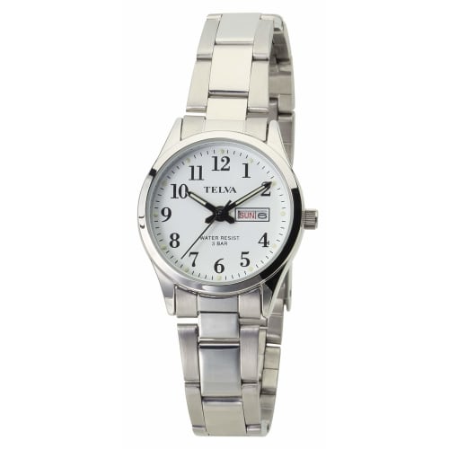 Klefer Women s Analog Watch, Waterproof, Date Display, Day of the Week Display, Metal Band, TE-AL178-WTS, Silver
Klefer Women s Analog Watch, Waterproof, Date Display, Day of the Week Display, Metal Band, TE-AL178-WTS, Silver