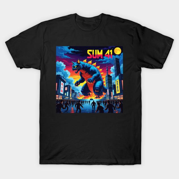 Men Black Print T-shirt Sum 41 // Monster Cat No-Cut Transfer Paper Print Cotton Tshirt XL чорний
Men Black Print T-shirt Sum 41 // Monster Cat No-Cut Transfer Paper Print Cotton Tshirt XL чорний