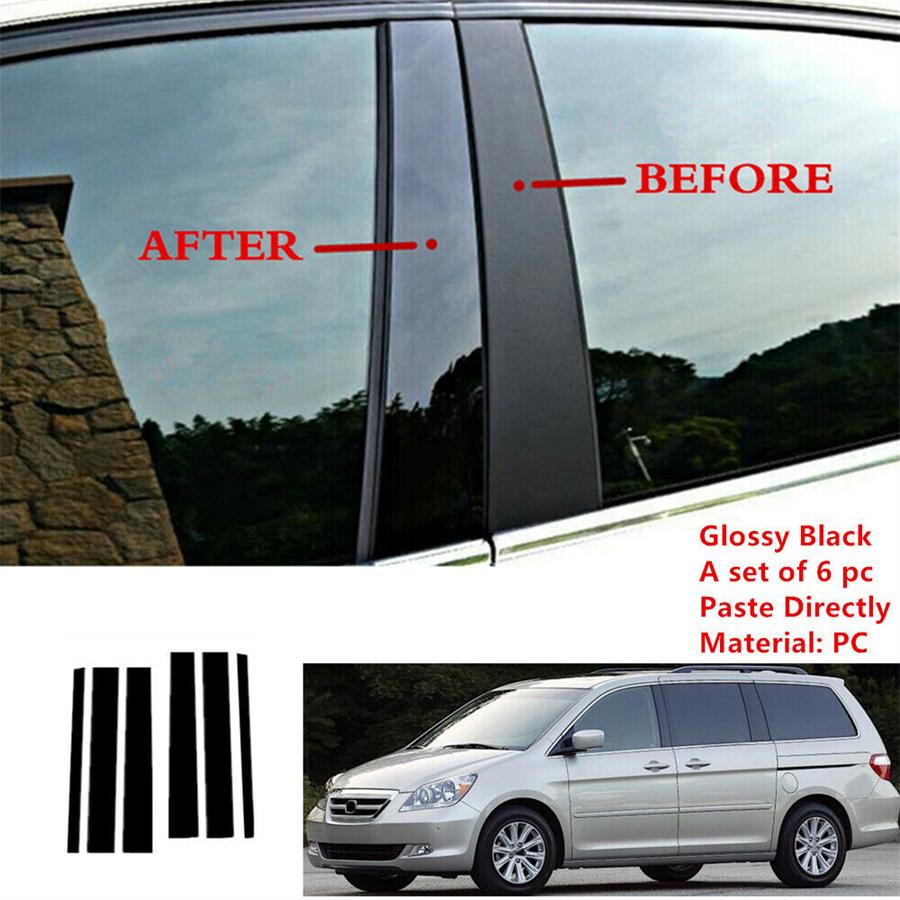 6pc Set Door Trim Pillar Posts Gloss Black Cover Fit For Honda Odyssey 2005-2010
6pc Set Door Trim Pillar Posts Gloss Black Cover Fit For Honda Odyssey 2005-2010