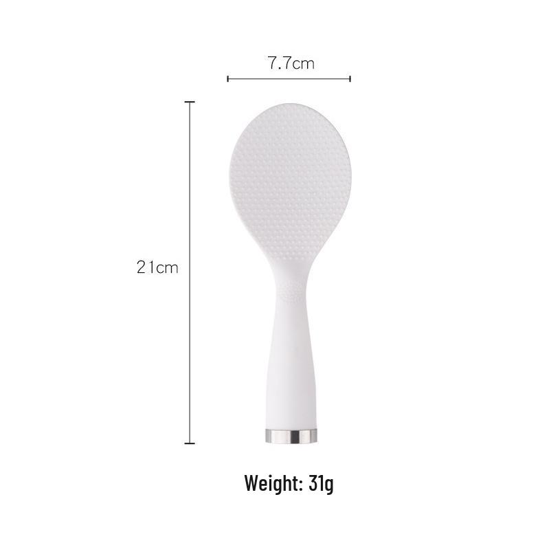 Non-Stick Standable Rice Spoon: Heat-Resistant Kitchen Utensil for Serving and Cooking. білий
Non-Stick Standable Rice Spoon: Heat-Resistant Kitchen Utensil for Serving and Cooking. білий