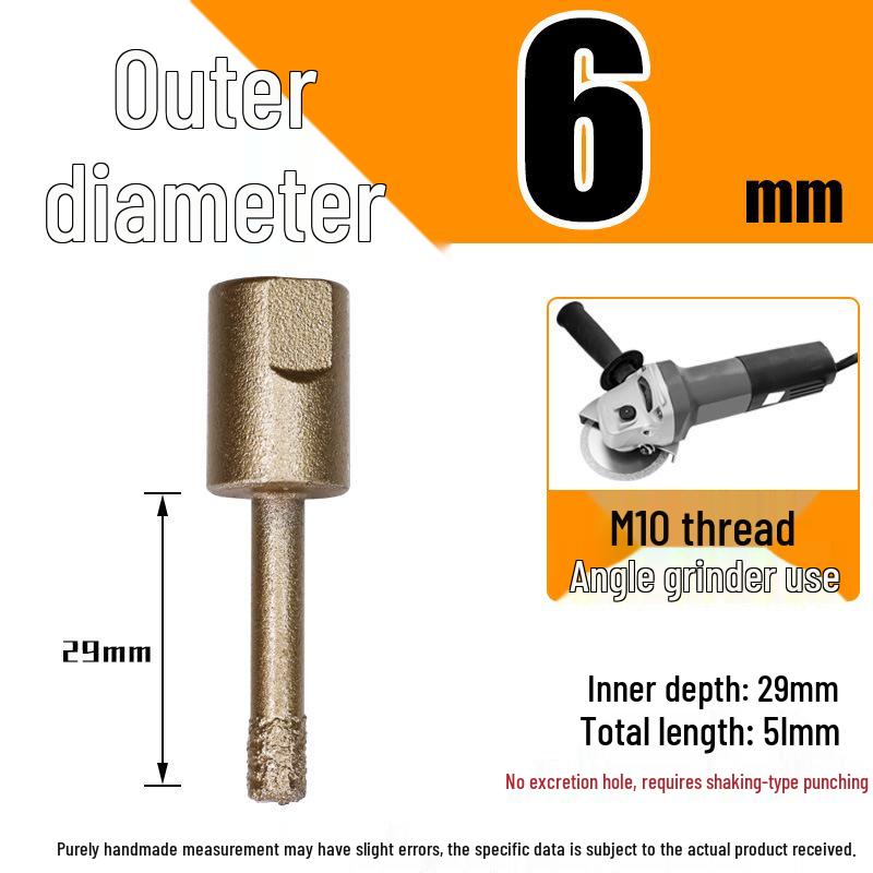 Porcelain Tile & Glass Hole Saw Drill Bit - Marble, Vitrified Tile, Dry Use
Porcelain Tile & Glass Hole Saw Drill Bit - Marble, Vitrified Tile, Dry Use
