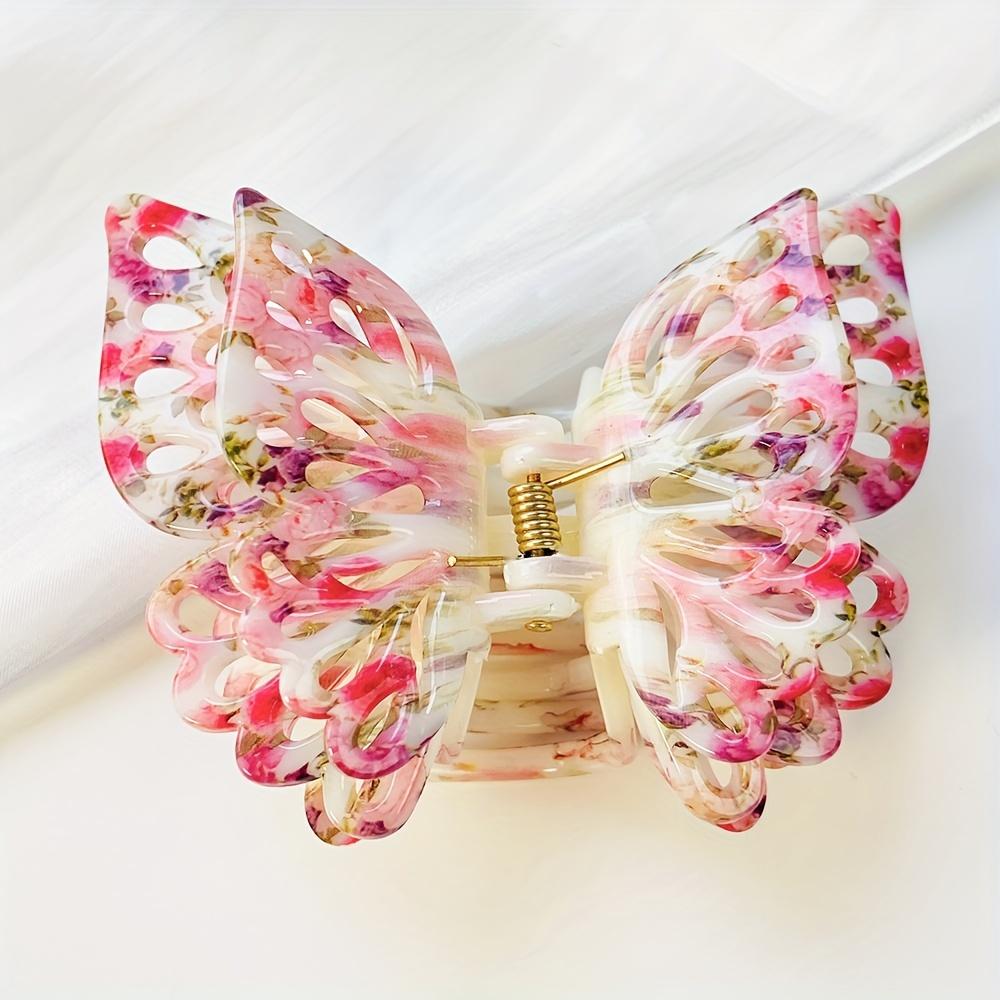New 3-layer butterfly wing hair clips, medium-sized and colorful. Firm grip, ideal for weddings, parties and travel.
New 3-layer butterfly wing hair clips, medium-sized and colorful. Firm grip, ideal for weddings, parties and travel.