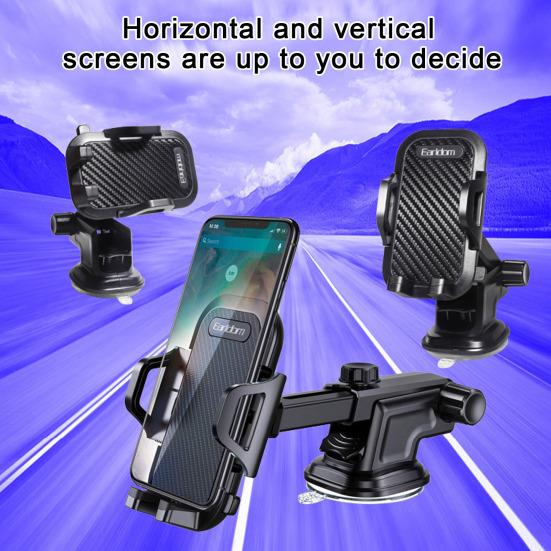 Телескопический автомобильный держатель для телефона на 360° с прочной присоской и креплением для громкой связи для сотового телефона C
Телескопический автомобильный держатель для телефона на 360° с прочной присоской и креплением для громкой связи для сотового телефона C