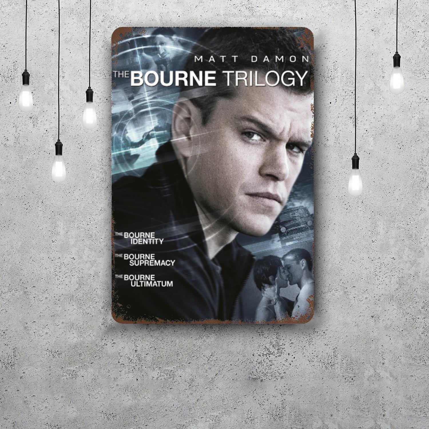 Jason Bourne Vintage Metal Tin Signs Posters Decor Retro Metal Plaque Wall Art Decor for Garage Bar 20x30cm(7.8x11.8inch)
Jason Bourne Vintage Metal Tin Signs Posters Decor Retro Metal Plaque Wall Art Decor for Garage Bar 20x30cm(7.8x11.8inch)