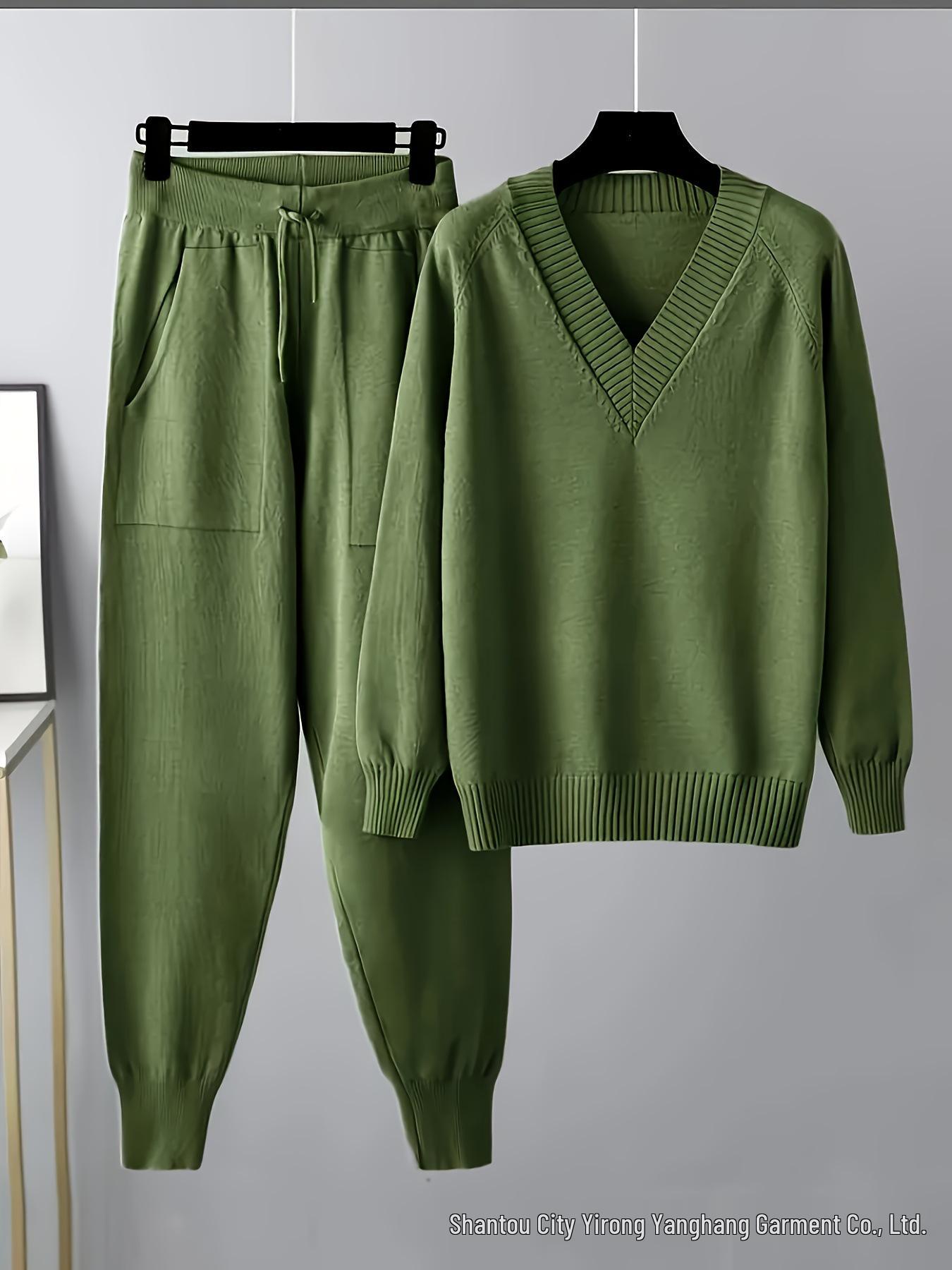Autumn/Winter Casual Sweater and Harem Pants Two-Piece Set Medium
Autumn/Winter Casual Sweater and Harem Pants Two-Piece Set Medium
