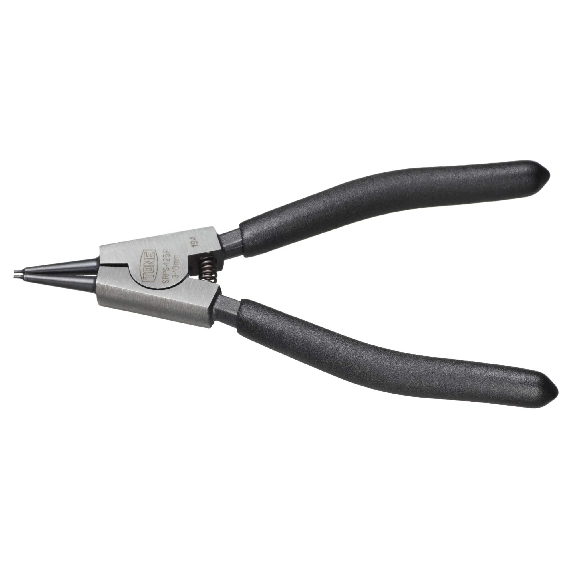 TONE Snap Ring Pliers (Straight Type/For Shaft) SRPS-125F 3~10mm
TONE Snap Ring Pliers (Straight Type/For Shaft) SRPS-125F 3~10mm