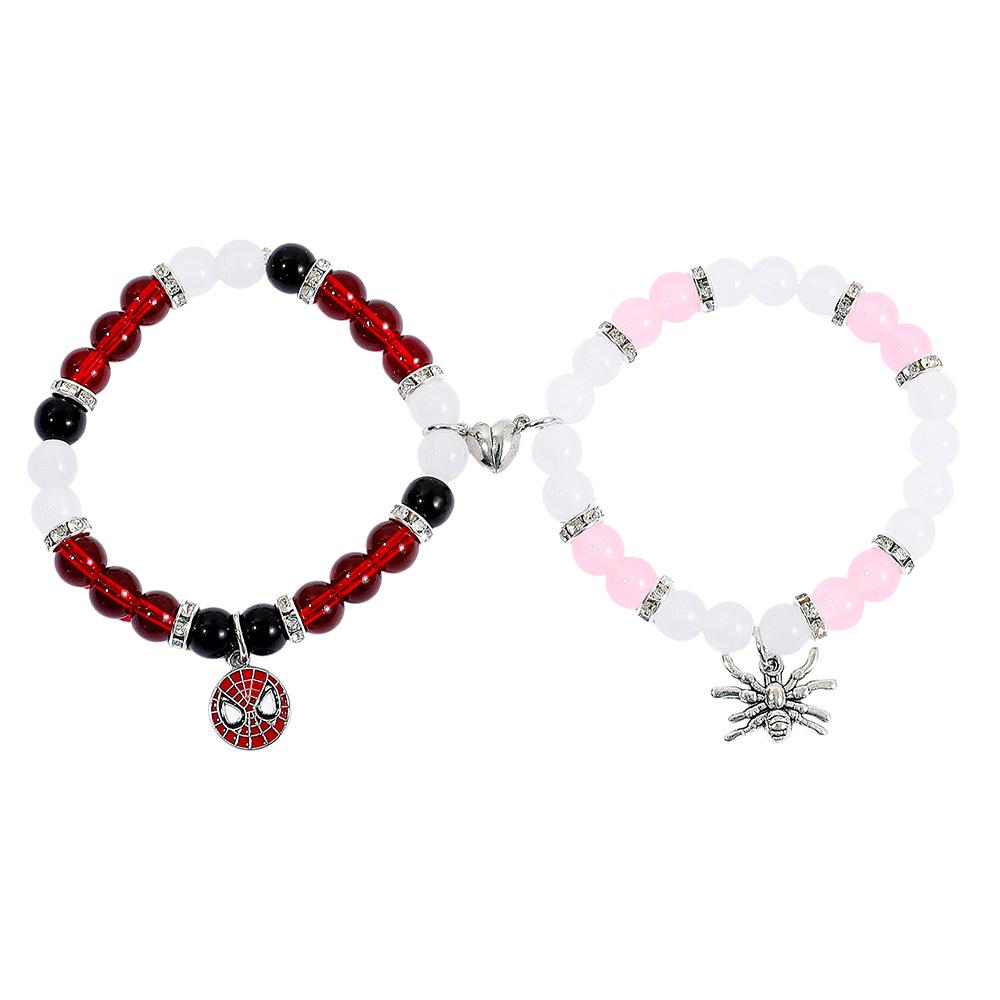Spiderman Friendship Bracelets, Best Friend Bff, Halloween, Christmas, Matching Rope, Beads Chain, Couples Bracelets, New,
Spiderman Friendship Bracelets, Best Friend Bff, Halloween, Christmas, Matching Rope, Beads Chain, Couples Bracelets, New,
