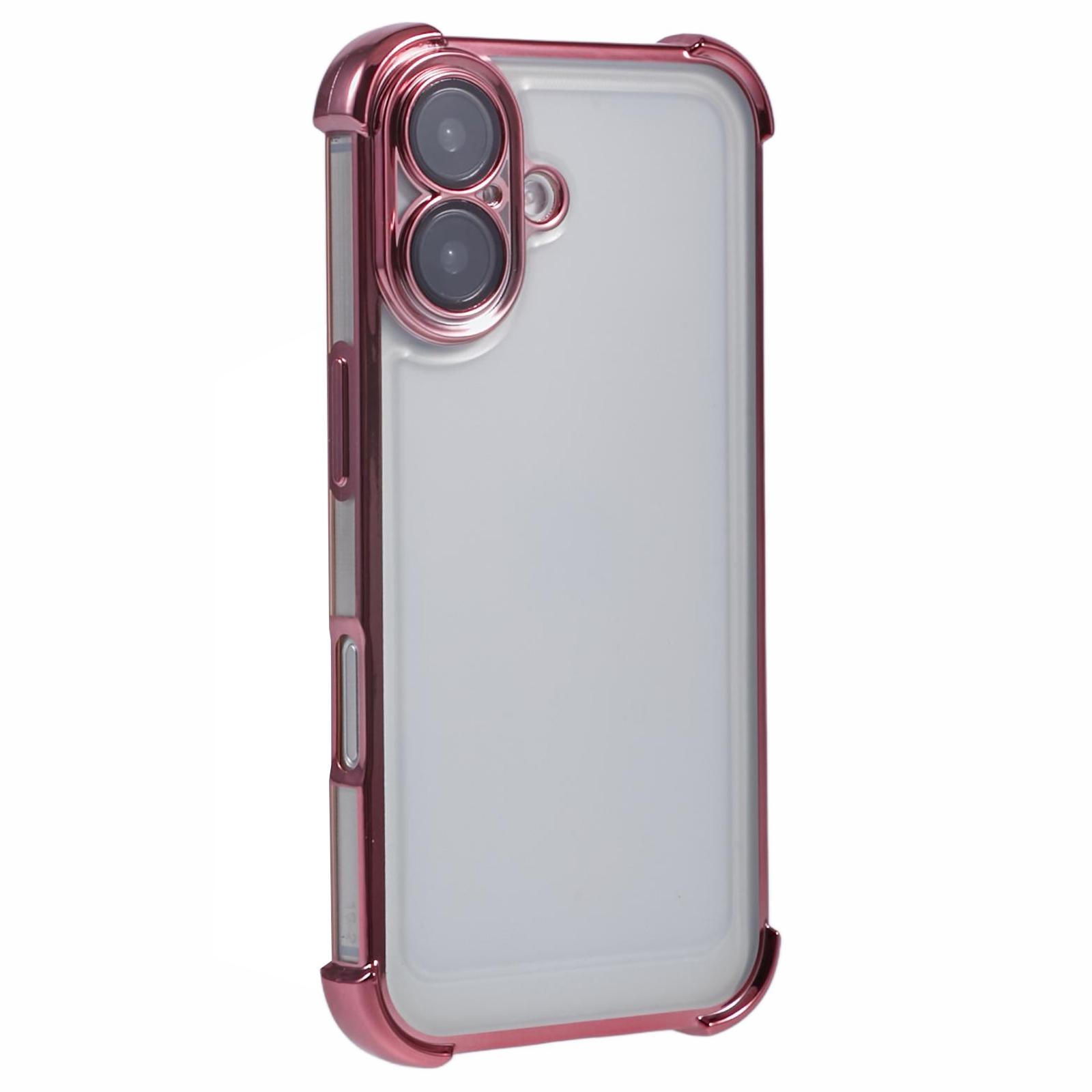 For iPhone 16 Case Reinforced Corners Glitter TPU Clear Back Cover B
For iPhone 16 Case Reinforced Corners Glitter TPU Clear Back Cover B
