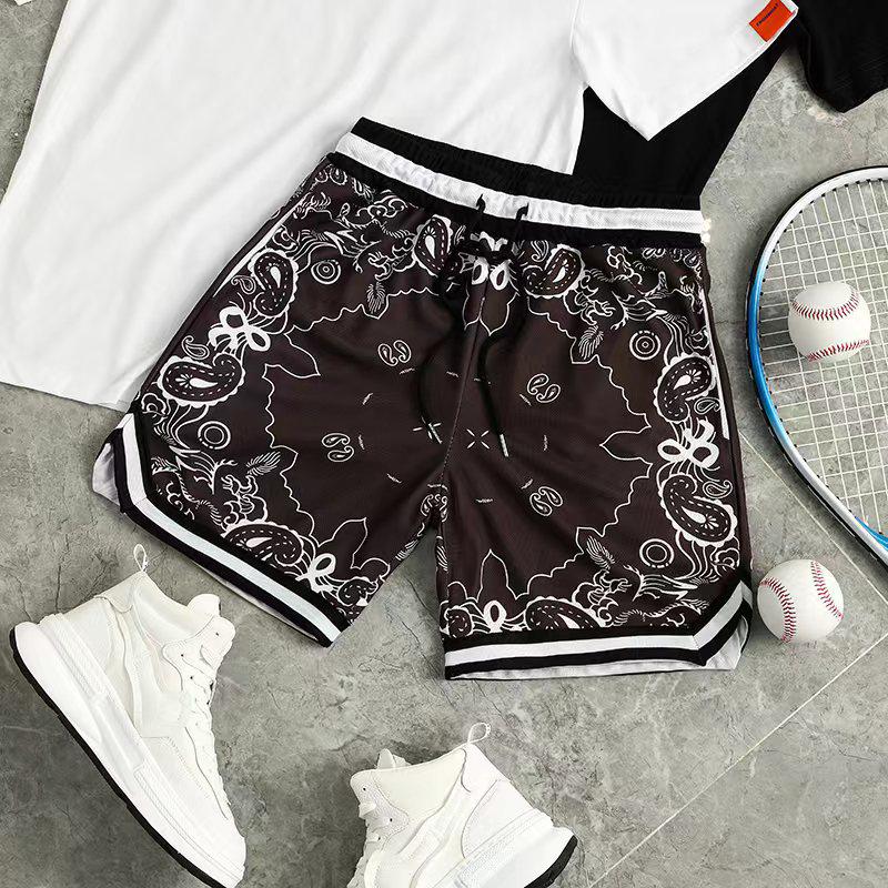 American Trendy Summer Quick-Dry Basketball Paisley Shorts L темно-коричневого кольору
American Trendy Summer Quick-Dry Basketball Paisley Shorts L темно-коричневого кольору