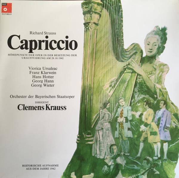 LP Record RICHARD STRAUSS - SYMPHONIE-ORCHEST - Capriccio - Historische Aufnahme Au 10213633 BASF Germany Classical Used
LP Record RICHARD STRAUSS - SYMPHONIE-ORCHEST - Capriccio - Historische Aufnahme Au 10213633 BASF Germany Classical Used