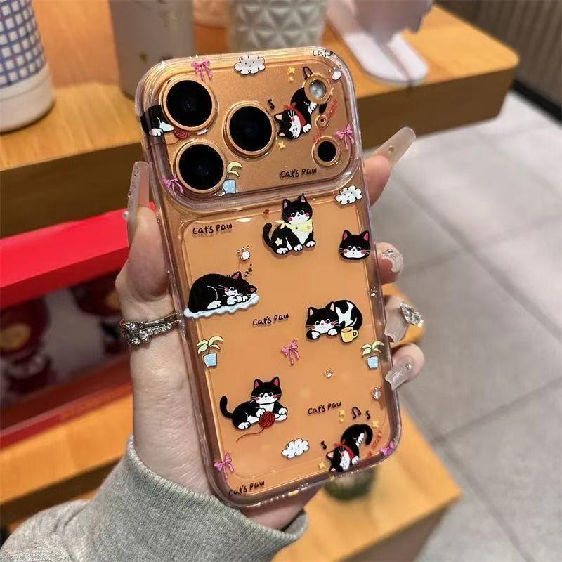 Star Yellow Collar Black Cat Case for iPhone 11/12/13Pro/14/15/16/17 - Transparent Edition iPhone 17
Star Yellow Collar Black Cat Case for iPhone 11/12/13Pro/14/15/16/17 - Transparent Edition iPhone 17