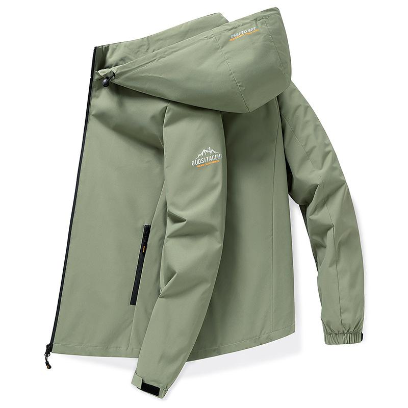 Men s Hooded Jacket Jacket Spring and Autumn Men s Casual Jacket Sports Trench Coat Windproof Men s Jacket 5XL світло-зелений колір
Men s Hooded Jacket Jacket Spring and Autumn Men s Casual Jacket Sports Trench Coat Windproof Men s Jacket 5XL світло-зелений колір