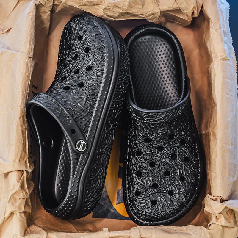 Hole shoes men s 2025 new summer platform beach sandals men s sports wear wear wear-resistant beach slippers 40 чорний
Hole shoes men s 2025 new summer platform beach sandals men s sports wear wear wear-resistant beach slippers 40 чорний