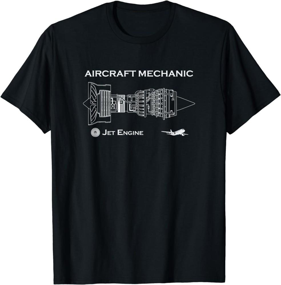 New Aircraft Mechanic of Jet Engine Funny Gift T-Shirt S-4XL Unisex T-Shirt XXXL
New Aircraft Mechanic of Jet Engine Funny Gift T-Shirt S-4XL Unisex T-Shirt XXXL