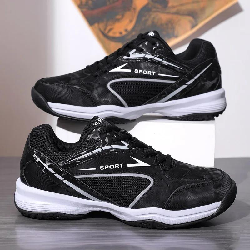 Professional Men Tennis Shoes Competition Mens Badminton Shoes Couple Training Sneakers Anti-slip Wear-resistant Sport Shoes 36 чорний
Professional Men Tennis Shoes Competition Mens Badminton Shoes Couple Training Sneakers Anti-slip Wear-resistant Sport Shoes 36 чорний