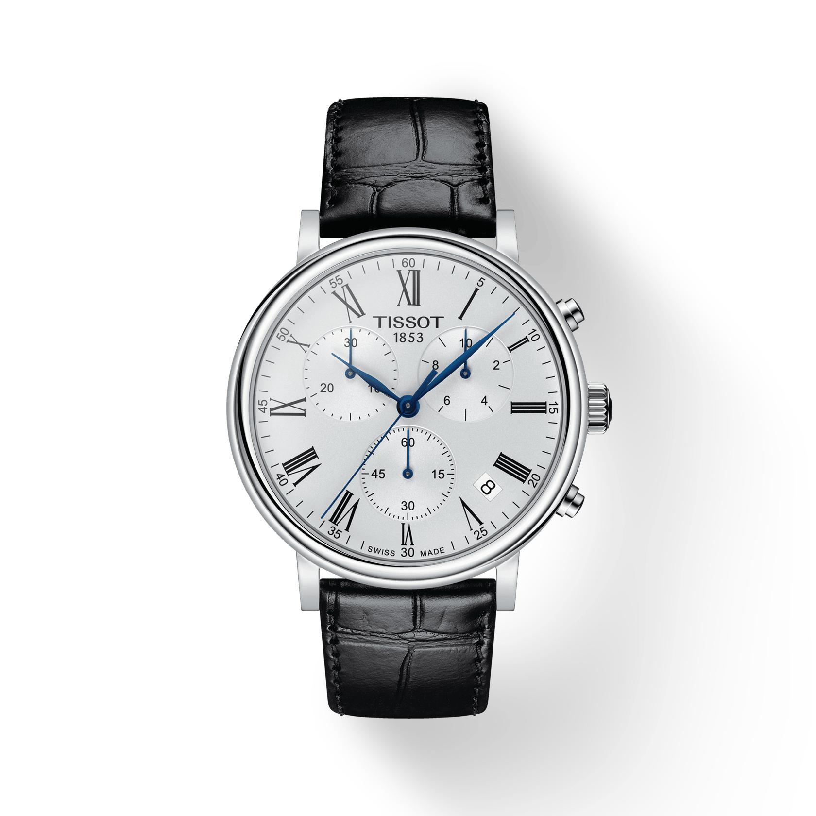 Tissot Leather Strap silver Dial Men s Fashion Watch T122.417.16.033.00 срібний
Tissot Leather Strap silver Dial Men s Fashion Watch T122.417.16.033.00 срібний