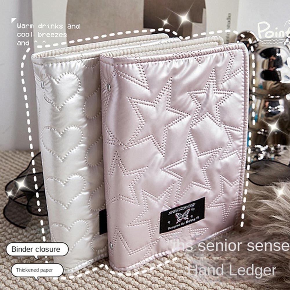 Glitzy A5 Loose Leaf Notebook High Beauty Binder Lined Book Ins PU Hand Ledger Stationery Silver-Love
Glitzy A5 Loose Leaf Notebook High Beauty Binder Lined Book Ins PU Hand Ledger Stationery Silver-Love