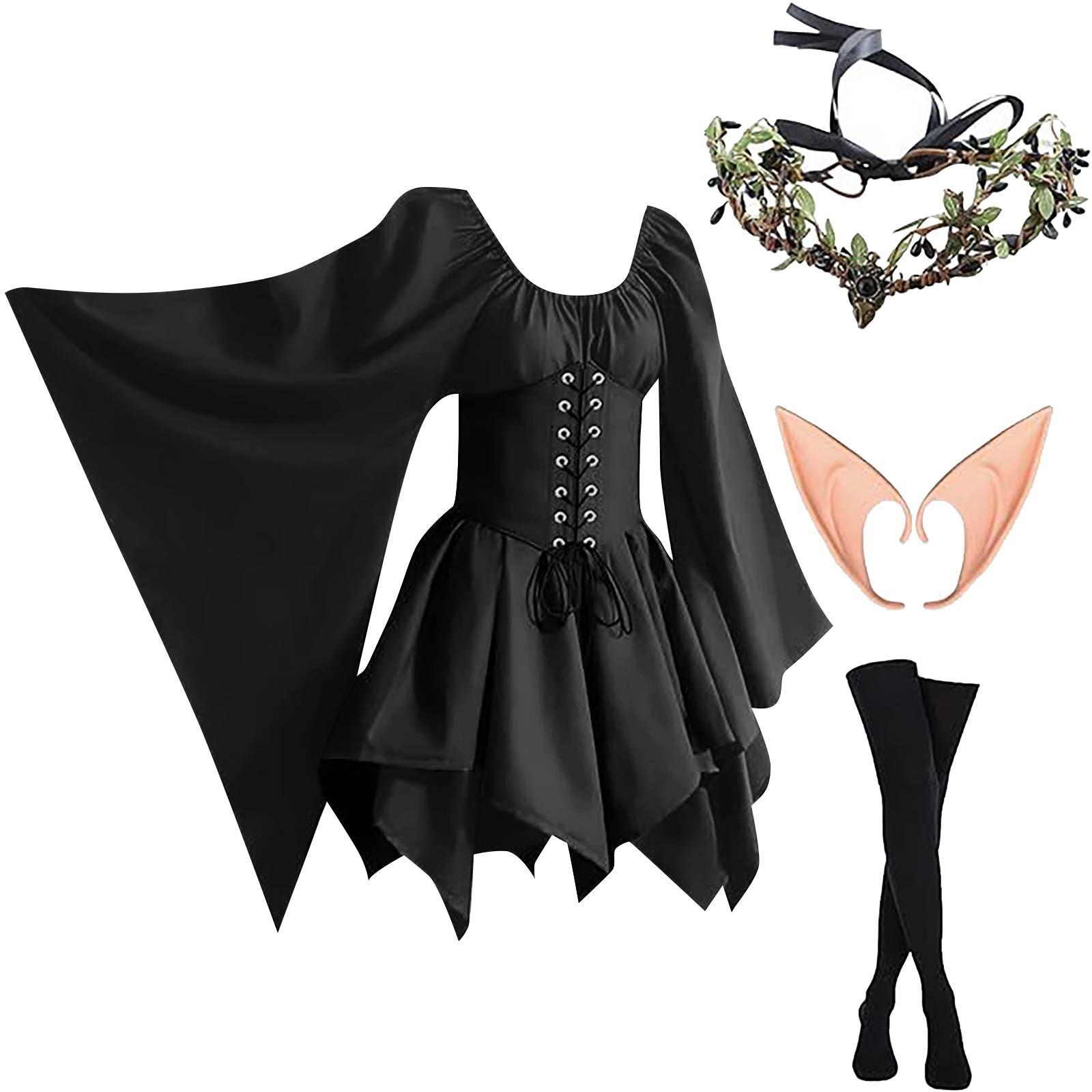 Женское модное винтажное платье с длинным рукавом, вечернее вечернее вечернее платье для косплея L чёрный
Женское модное винтажное платье с длинным рукавом, вечернее вечернее вечернее платье для косплея L чёрный