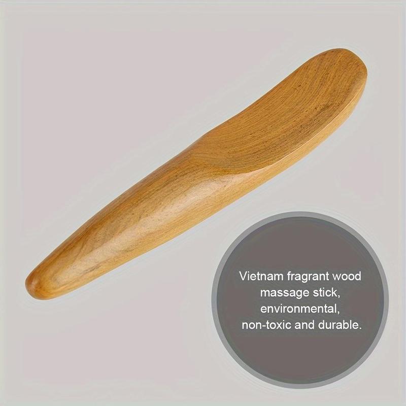 2pcs Premium Fragrant Wood Massage Stick - Handheld Scraping Board for Deep Tissue Muscle Relaxation, Smooth Polished Finish, Non-Toxic and Durable 2pcs
2pcs Premium Fragrant Wood Massage Stick - Handheld Scraping Board for Deep Tissue Muscle Relaxation, Smooth Polished Finish, Non-Toxic and Durable 2pcs