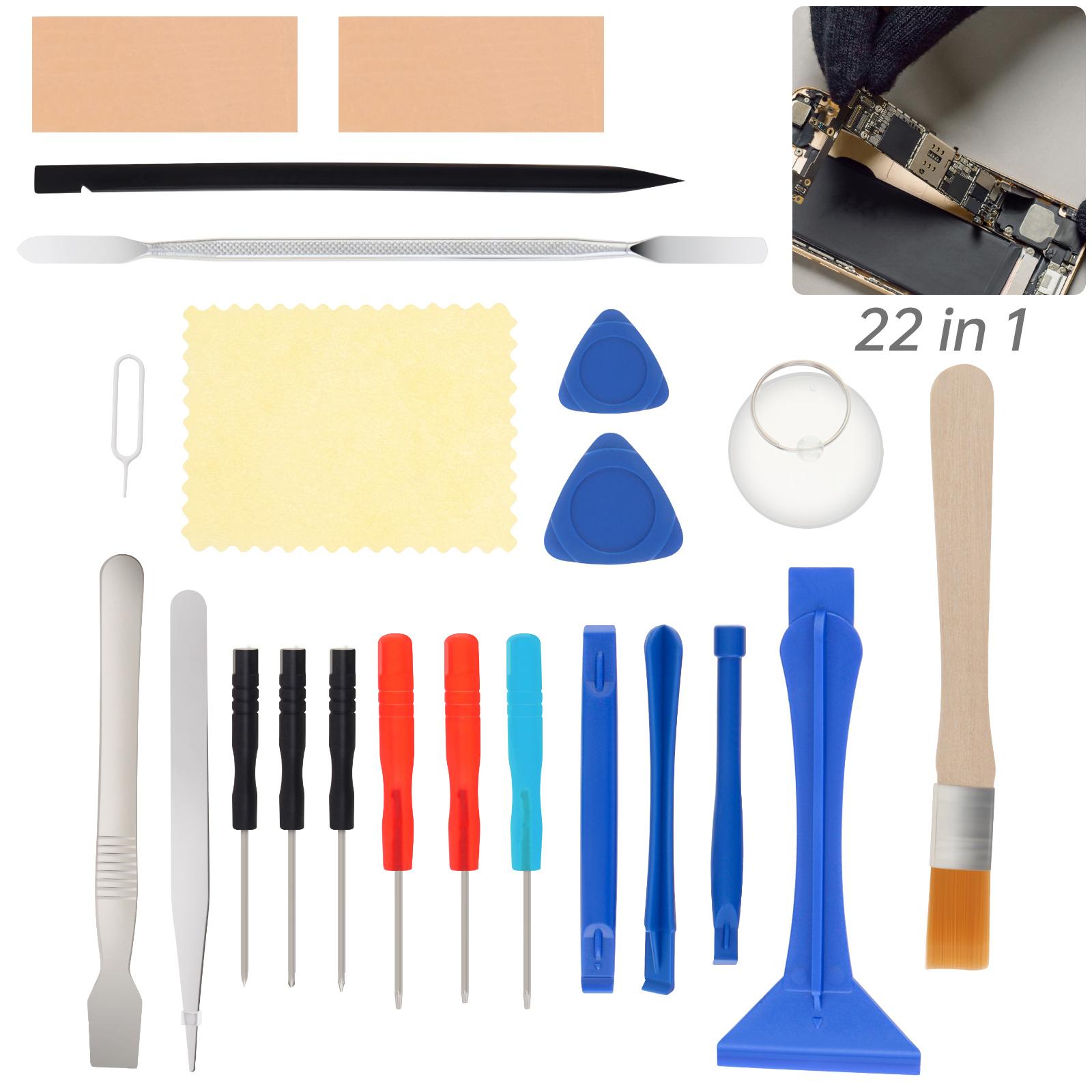 Набор инструментов для ремонта мобильных телефонов 22 в 1 Профессиональная присоска Инструмент для вскрытия Сверхпрочный Телефон Планшет Безопасное вскрытие
Набор инструментов для ремонта мобильных телефонов 22 в 1 Профессиональная присоска Инструмент для вскрытия Сверхпрочный Телефон Планшет Безопасное вскрытие