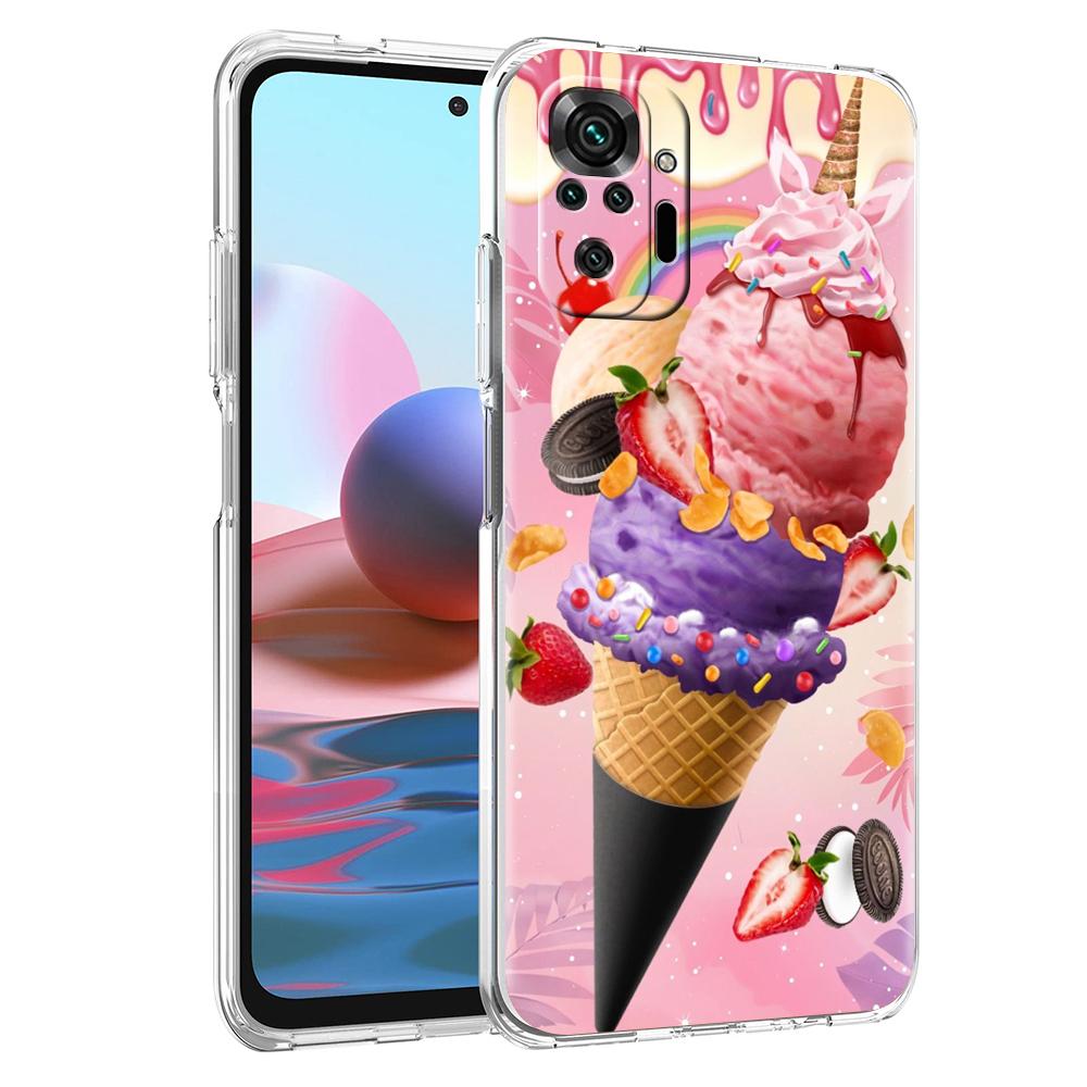 Transparent Phone Case for Redmi 14C 13C 10C 10 9 Note 13 12 11 K50 K40 Plus Pro 4G 5G Soft TPU Cover Ice Cream Pattern Fundas for Redmi 9
Transparent Phone Case for Redmi 14C 13C 10C 10 9 Note 13 12 11 K50 K40 Plus Pro 4G 5G Soft TPU Cover Ice Cream Pattern Fundas for Redmi 9