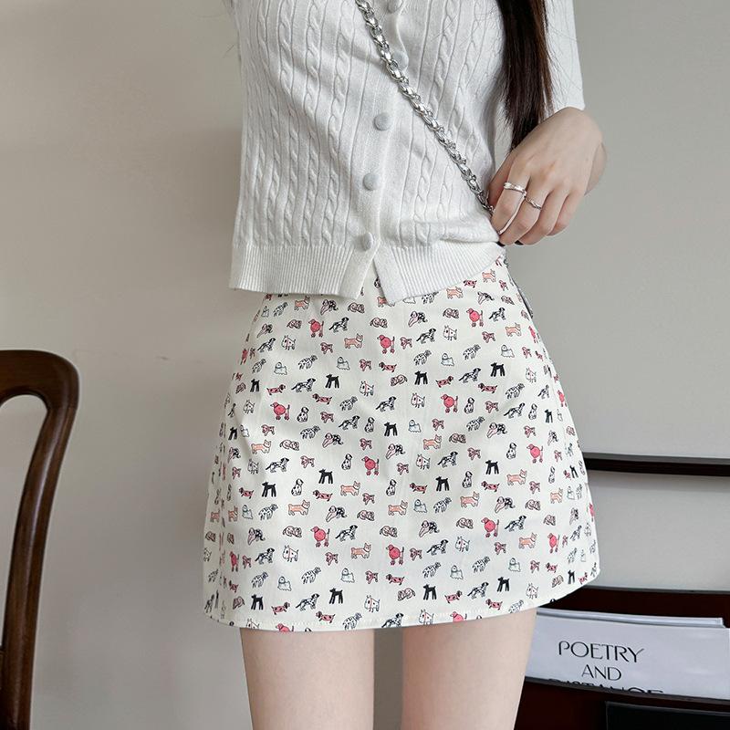 Мультяшная миди-юбка с принтом для женщин, с высокой талией, А-силуэта, короткая юбка, нескользящая юбка, облегающая бедра юбка XL белый
Мультяшная миди-юбка с принтом для женщин, с высокой талией, А-силуэта, короткая юбка, нескользящая юбка, облегающая бедра юбка XL белый