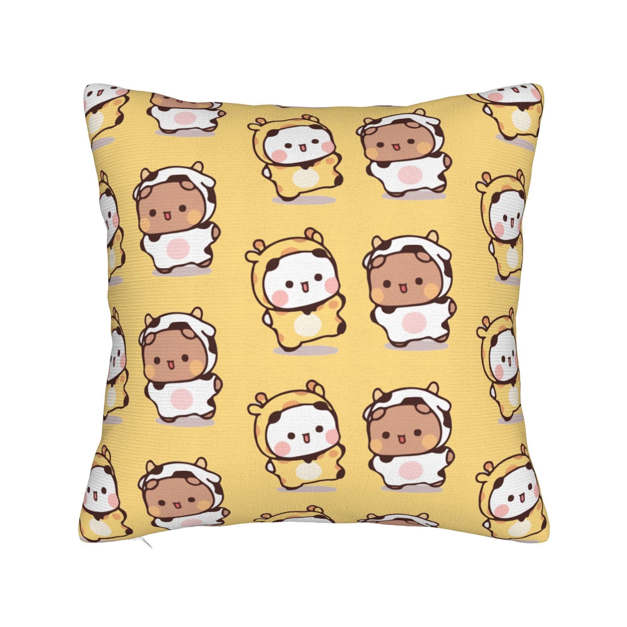 Mochi Brownie Bear and Baby Panda Active Throw Pillow Cover Polyester Throw Pillow Bubu and Dudu 4545cm Pillowcase 30x30cm 12x12in
Mochi Brownie Bear and Baby Panda Active Throw Pillow Cover Polyester Throw Pillow Bubu and Dudu 4545cm Pillowcase 30x30cm 12x12in