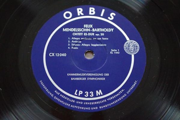 LP Record FELIX MENDELSSOHNFELIX MENDELSSOHN Oktett Esdur Op. 20 Ein Musikali CX12040 ORBIS Germany Classical Used
LP Record FELIX MENDELSSOHNFELIX MENDELSSOHN Oktett Esdur Op. 20 Ein Musikali CX12040 ORBIS Germany Classical Used