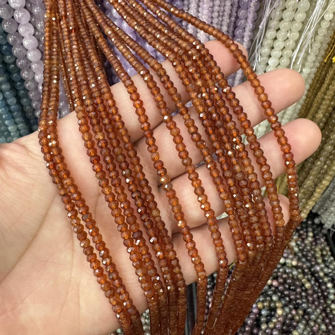 Natural Orange Garnet 3x3.8mm Loose Beads for DIY Necklace/Bracelet Spacer Beading Material
Natural Orange Garnet 3x3.8mm Loose Beads for DIY Necklace/Bracelet Spacer Beading Material