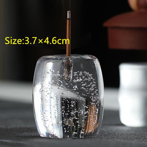 Bubble Crystal Glass Line Fragrance Incense Stick Holder Cute Glass Line Incense Thick Tray Desk Decoration
Bubble Crystal Glass Line Fragrance Incense Stick Holder Cute Glass Line Incense Thick Tray Desk Decoration