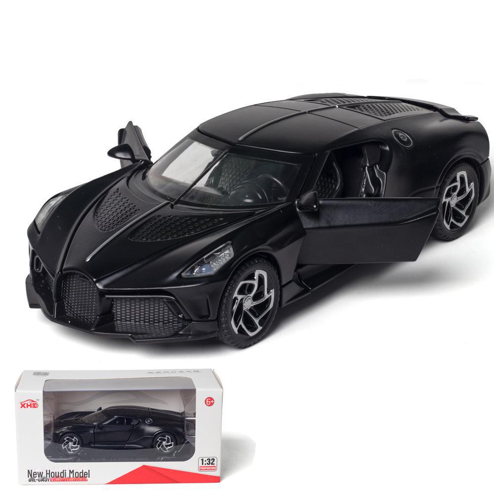 1:32 Bugatti Little Black Dragon Модель легкосплавного спортивного автомобиля со звуком и светом - игрушечная машина для мальчиков, декоративное украшение cloth plus black dragon матовый черный
1:32 Bugatti Little Black Dragon Модель легкосплавного спортивного автомобиля со звуком и светом - игрушечная машина для мальчиков, декоративное украшение cloth plus black dragon матовый черный
