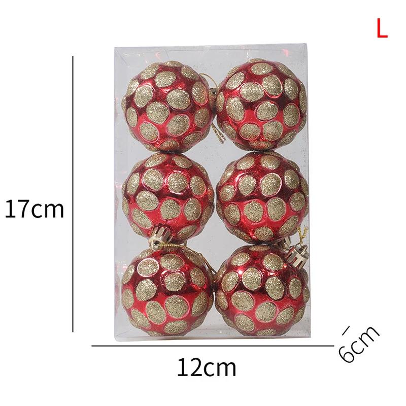 6/PCS Christmas Balls Painted Green Gold Plastics Xmas Tree Hanging Pendant New Year Home Party Holiday Decor Friends Gifts
6/PCS Christmas Balls Painted Green Gold Plastics Xmas Tree Hanging Pendant New Year Home Party Holiday Decor Friends Gifts