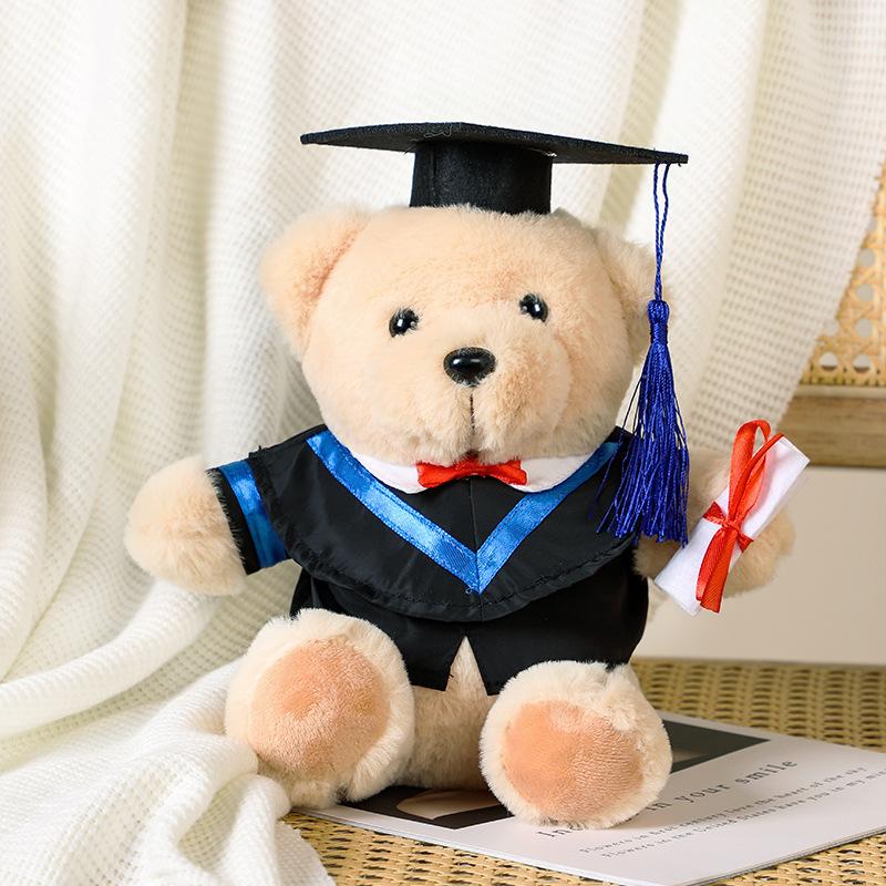 Doctor Bear doll graduation season creative gift cute doctor hat bear doll 25Cm
Doctor Bear doll graduation season creative gift cute doctor hat bear doll 25Cm