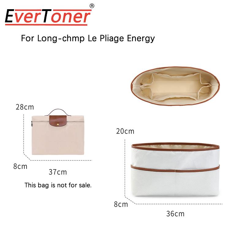 EverToner Organizer Insert For Long-chmp Le Pliage Energy Bag Microfiber paper Material Fit Bag Support Liner Accessories
EverToner Organizer Insert For Long-chmp Le Pliage Energy Bag Microfiber paper Material Fit Bag Support Liner Accessories
