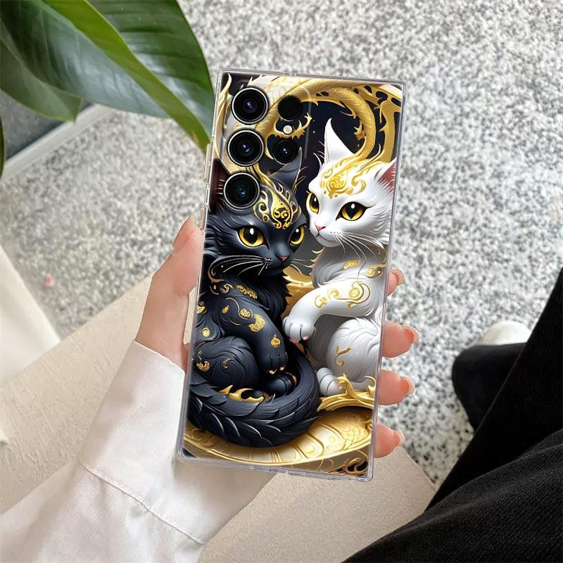 Милый Черно-Белый Дракон Прозрачный Чехол Для Samsung Galaxy S26 S25 S24 S23 Ultra S20 S21 FE S22 Plus S26 Ultra S25FE Мягкий Чехол Для Телефона Galaxy S20
Милый Черно-Белый Дракон Прозрачный Чехол Для Samsung Galaxy S26 S25 S24 S23 Ultra S20 S21 FE S22 Plus S26 Ultra S25FE Мягкий Чехол Для Телефона Galaxy S20