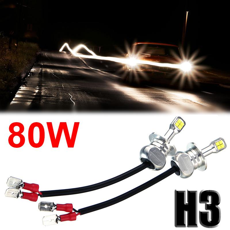 1 пара H3 80W 3000LM Автомобильные светодиодные фары DRL противотуманные фары заднего хода лампы белого цвета
1 пара H3 80W 3000LM Автомобильные светодиодные фары DRL противотуманные фары заднего хода лампы белого цвета