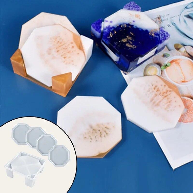 Набор многоразовых подставок для чашек, форма «сделай сам», восьмиугольная подставка для чашек ручной работы, форма для капель, формы для литья из эпоксидной смолы, украшение дома, ремесло
Набор многоразовых подставок для чашек, форма «сделай сам», восьмиугольная подставка для чашек ручной работы, форма для капель, формы для литья из эпоксидной смолы, украшение дома, ремесло