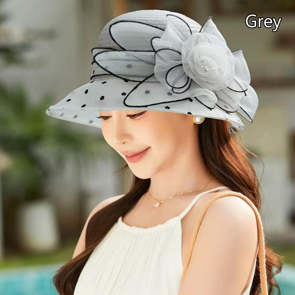 Декор в виде цветов Шляпа-панама с принтом в горошек Широкополая шляпа рыбака Модная пляжная шляпа Женская серый
Декор в виде цветов Шляпа-панама с принтом в горошек Широкополая шляпа рыбака Модная пляжная шляпа Женская серый
