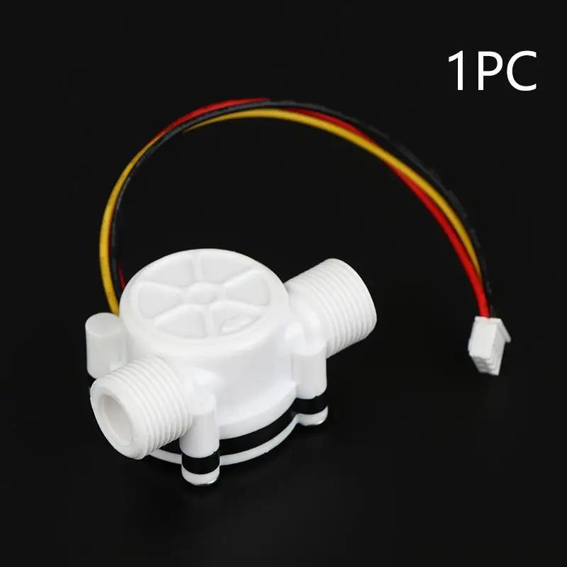 White PE Flow Sensor Series Digital Liquid Flow Sensor YF S401 S402 G3/4 G1/2 Hall Effect Inline Meter For RO Machine
White PE Flow Sensor Series Digital Liquid Flow Sensor YF S401 S402 G3/4 G1/2 Hall Effect Inline Meter For RO Machine