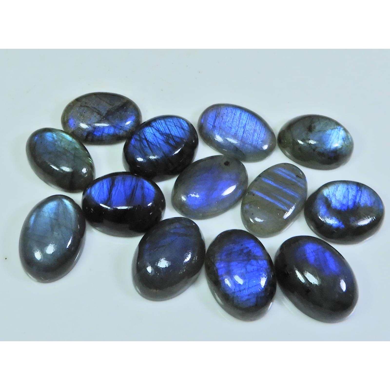 13X16-13X18MM Natural Blue Labradorite Oval Cabochon Gemstone 13Pcs Lot SY-355
13X16-13X18MM Natural Blue Labradorite Oval Cabochon Gemstone 13Pcs Lot SY-355