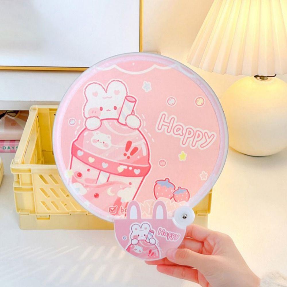 Hand-operated Cartoon Round Fan Plastic Mini Hand Fan Pocket Fan Children Folding Fan Kid Gift
Hand-operated Cartoon Round Fan Plastic Mini Hand Fan Pocket Fan Children Folding Fan Kid Gift