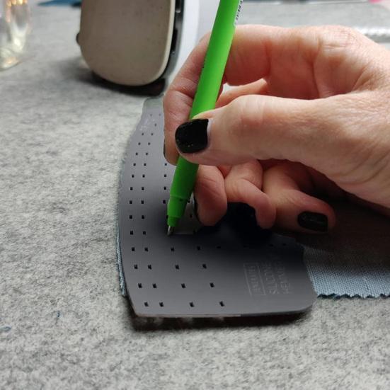 Yousheng Seam Allowance Ruler Perforated Seam Gauge for Sewing Machine Hemming Quilting Ruler with 1/4 5/8 1 Marking Points Seam Guide for Precise світло-синій колір
Yousheng Seam Allowance Ruler Perforated Seam Gauge for Sewing Machine Hemming Quilting Ruler with 1/4 5/8 1 Marking Points Seam Guide for Precise світло-синій колір