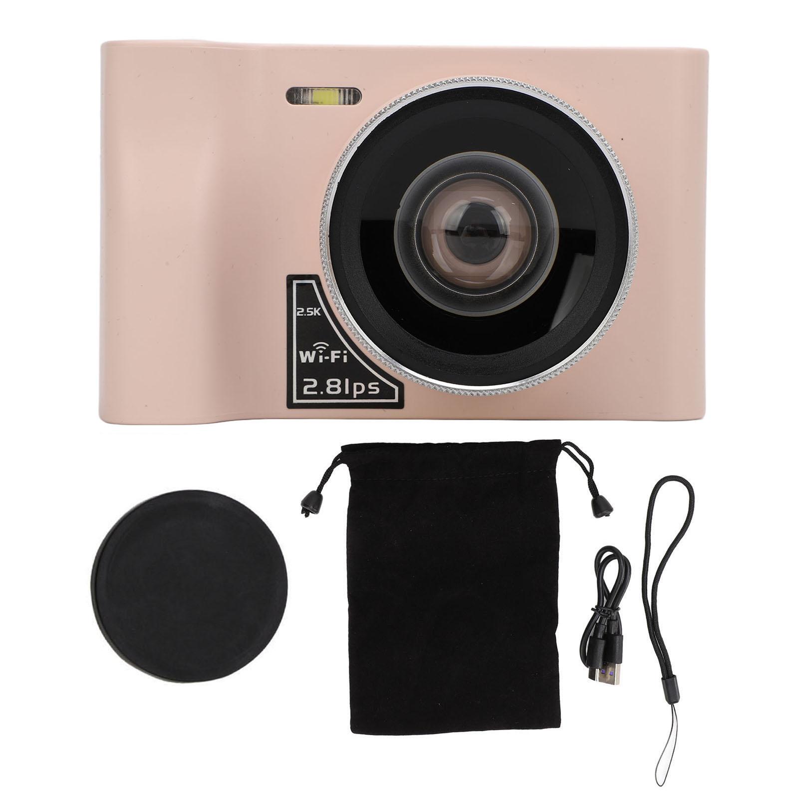 Digital Camera 2.5K 24MP 16x Digital Zoom 1800mAh MP3 Games with 2.88inch Screen WIFI Mirrorless чорний
Digital Camera 2.5K 24MP 16x Digital Zoom 1800mAh MP3 Games with 2.88inch Screen WIFI Mirrorless чорний