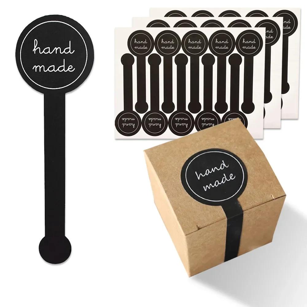 100Pcs Black Handmade Adhesive Long Style HAND MADE Seal Labels Sticker for DIY Baking Packaging Gift Sealing Stickers 3X10CM
100Pcs Black Handmade Adhesive Long Style HAND MADE Seal Labels Sticker for DIY Baking Packaging Gift Sealing Stickers 3X10CM