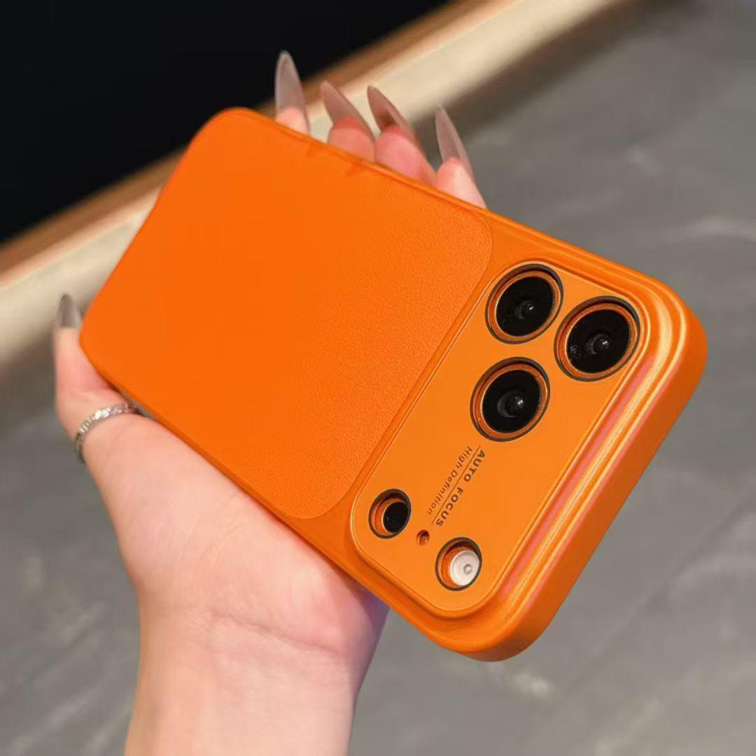 Full Coverage Drop-proof Faux Leather Case for Apple 17 Pro - Solid Color, Simple Design with Window 14 Pro Max оранжевый
Full Coverage Drop-proof Faux Leather Case for Apple 17 Pro - Solid Color, Simple Design with Window 14 Pro Max оранжевый